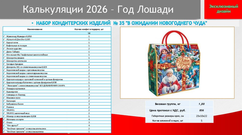 Калькуляции 2026 – Год Лошади