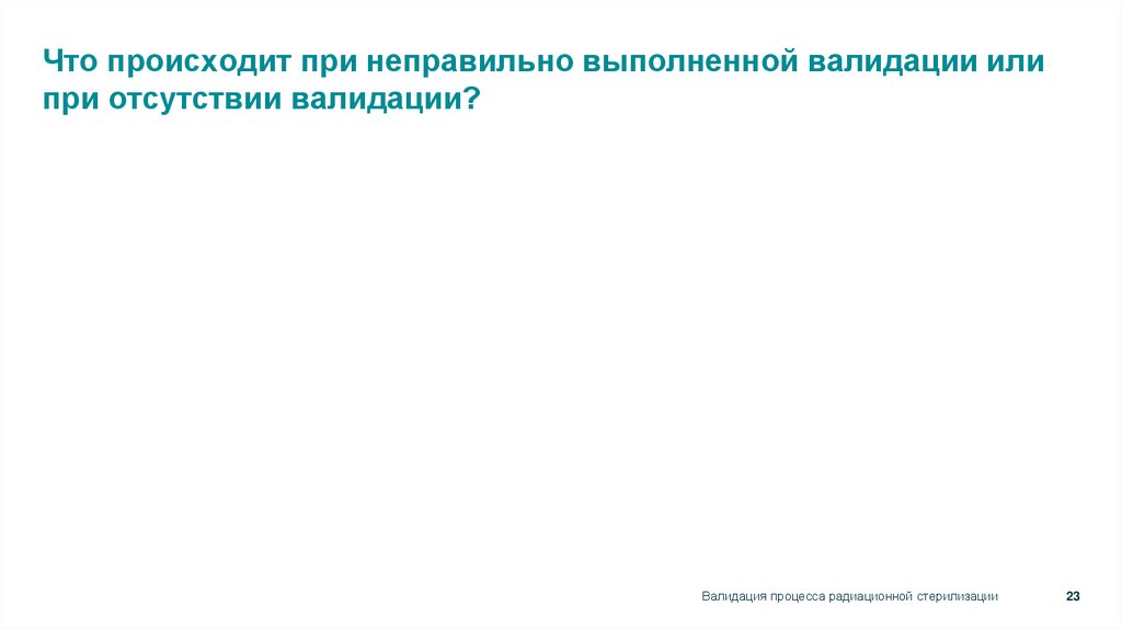 Что происходит при неправильно выполненной валидации или при отсутствии валидации?