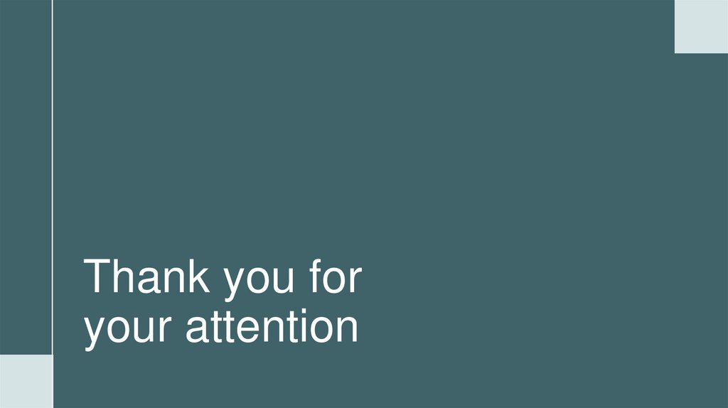 Thank you for your attention