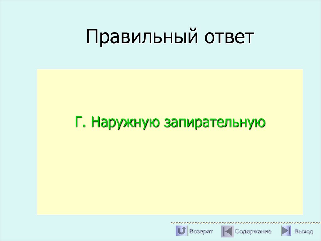 Правильный ответ