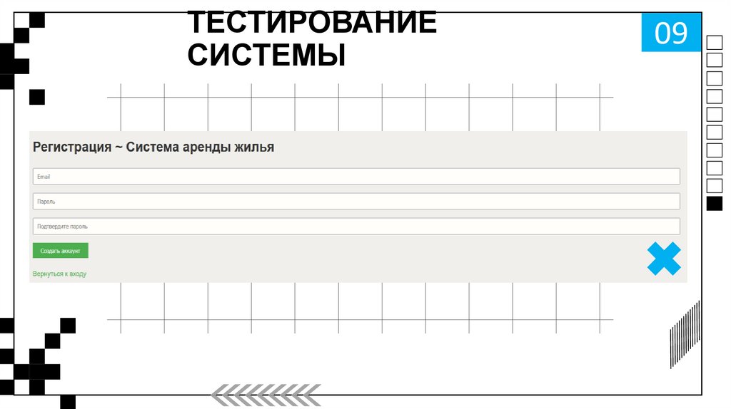 ТЕСТИРОВАНИЕ СИСТЕМЫ
