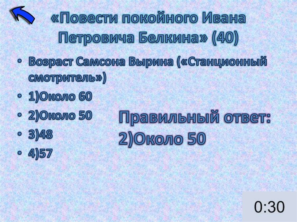 «Повести покойного Ивана Петровича Белкина» (40)