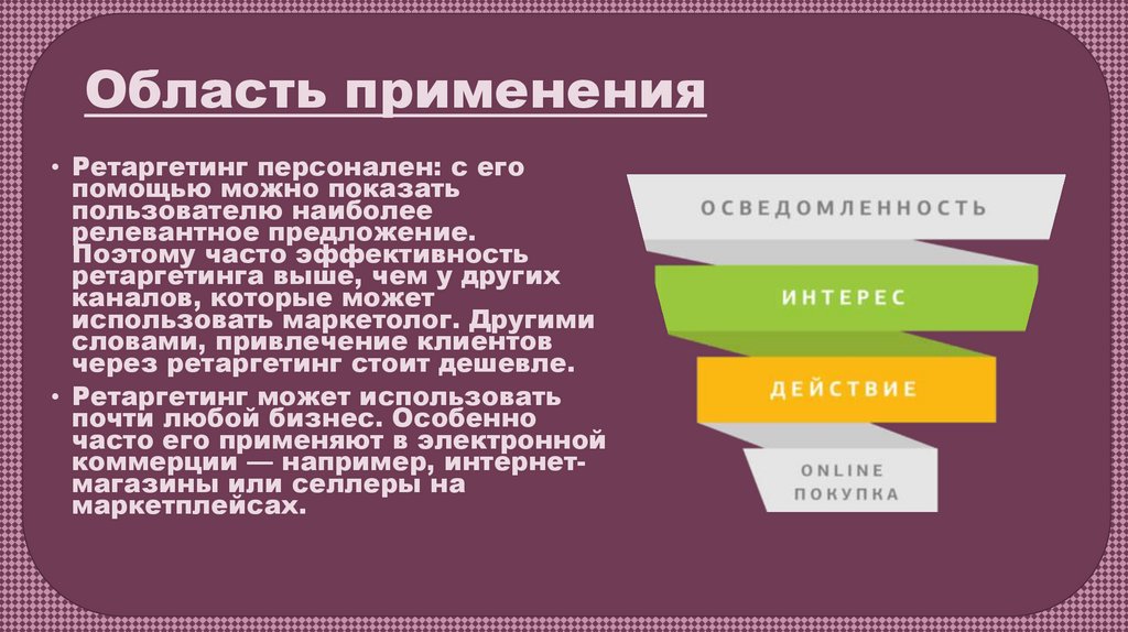 Область применения