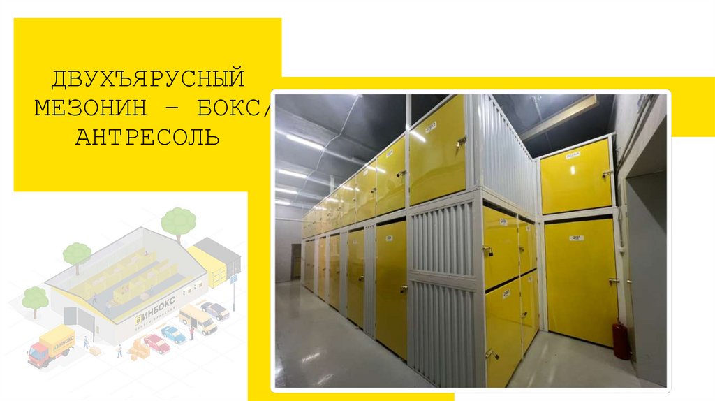 ДВУХЪЯРУСНЫЙ МЕЗОНИН – БОКС/ АНТРЕСОЛЬ