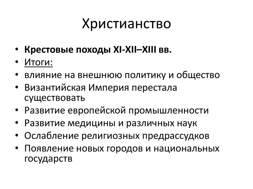 Христианство