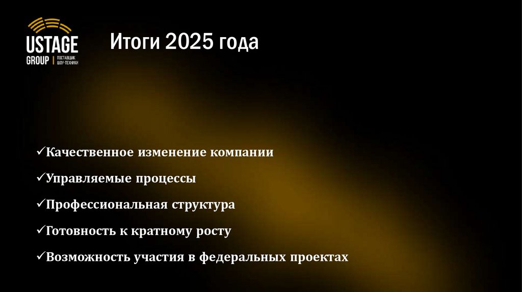 Итоги 2025 года