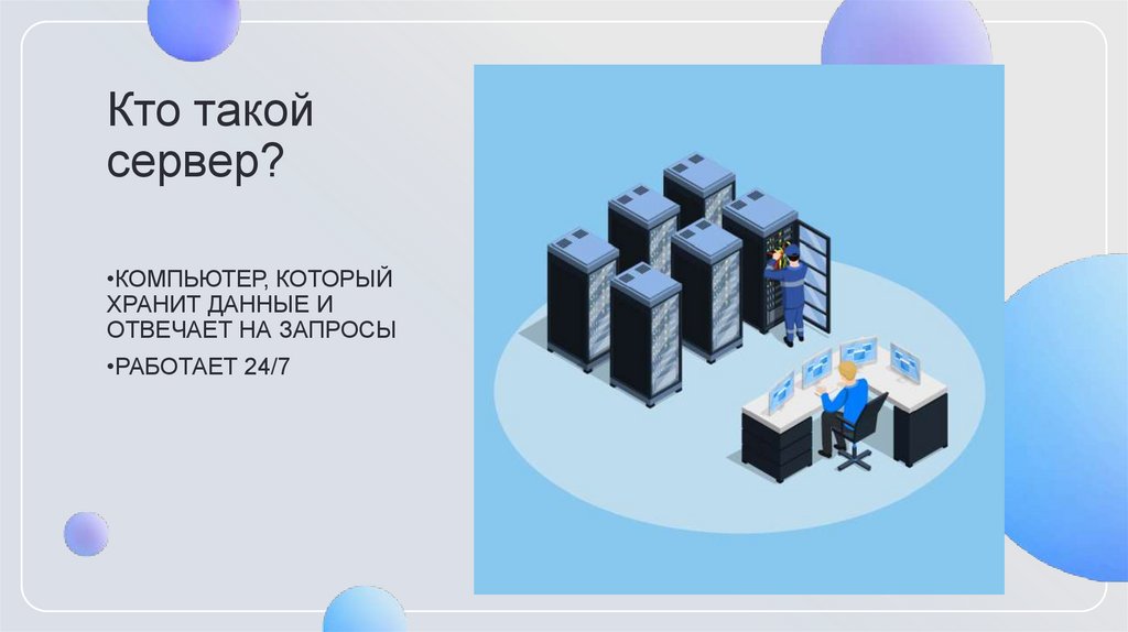 Кто такой сервер?