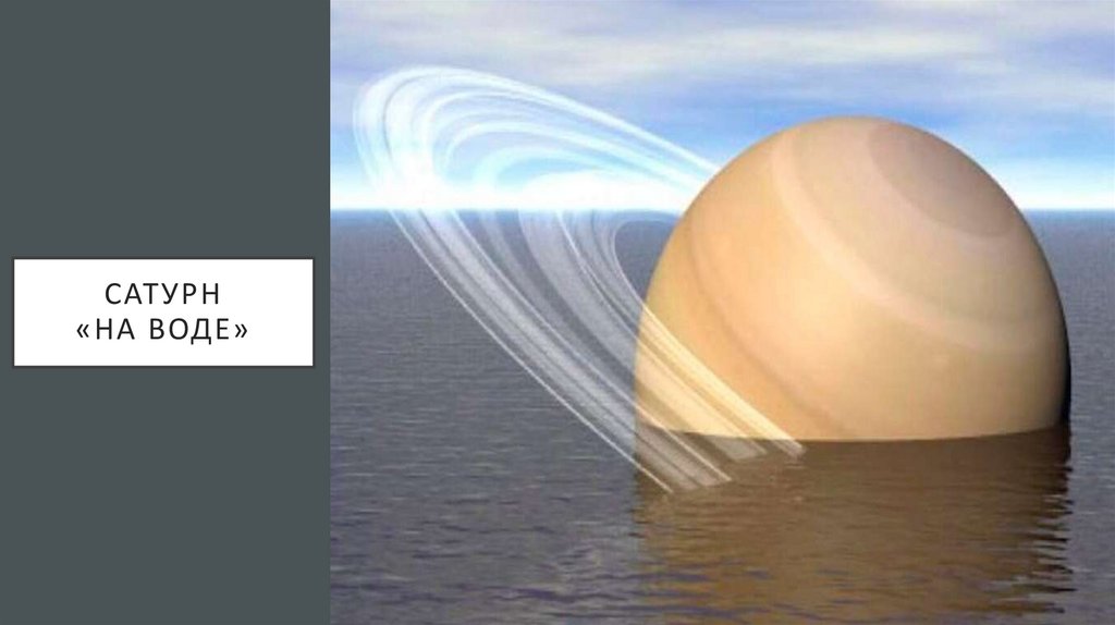 САТУРН «на воде»