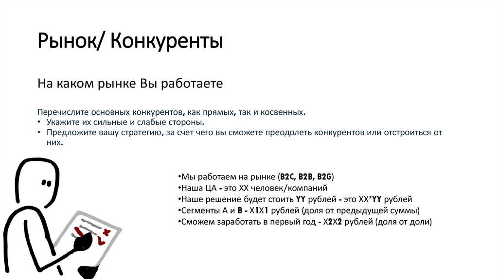 Рынок/ Конкуренты