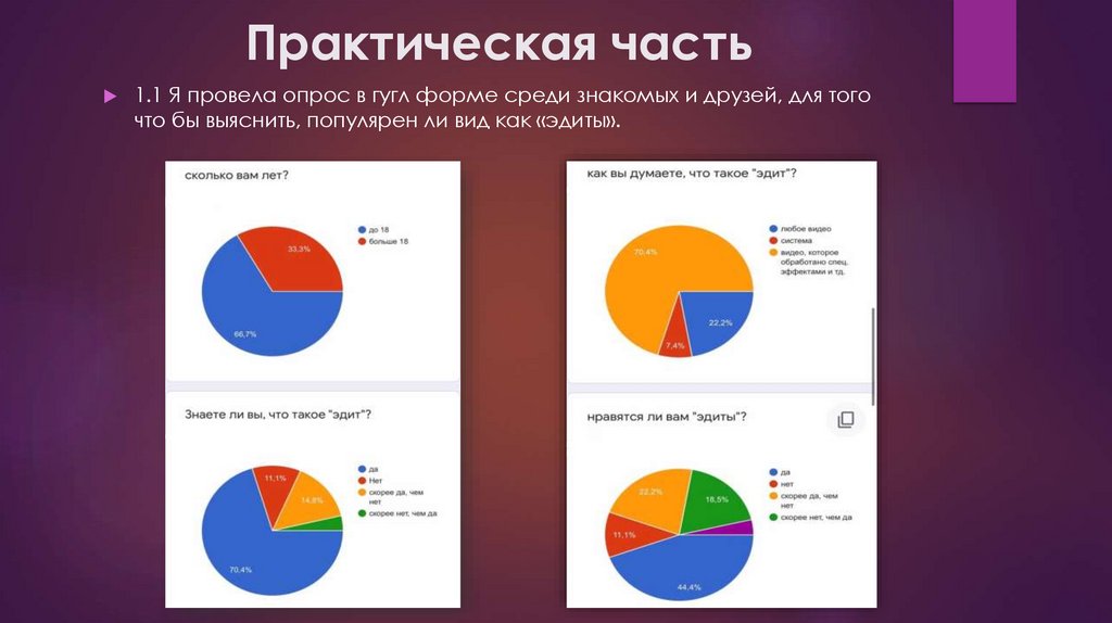 Практическая часть