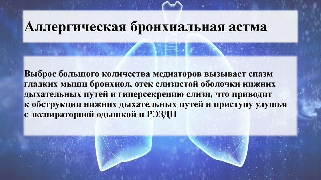 Аллергическая бронхиальная астма