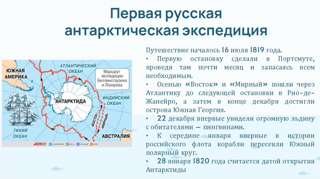 Первая русская антарктическая экспедиция