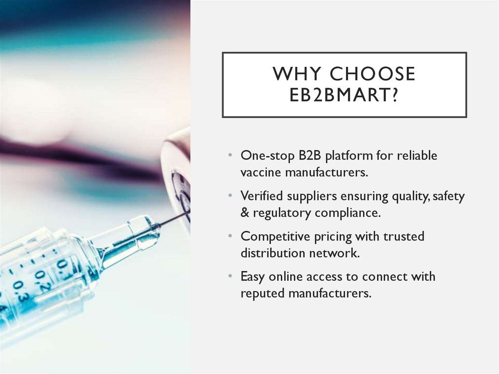 Why Choose EB2BMart?