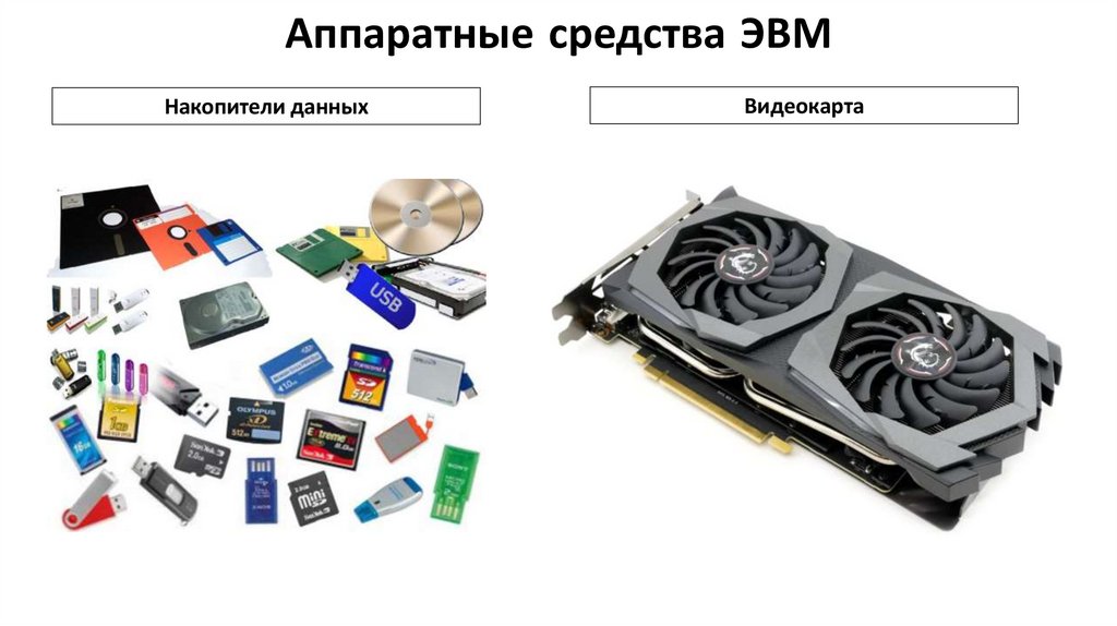 Аппаратные средства ЭВМ