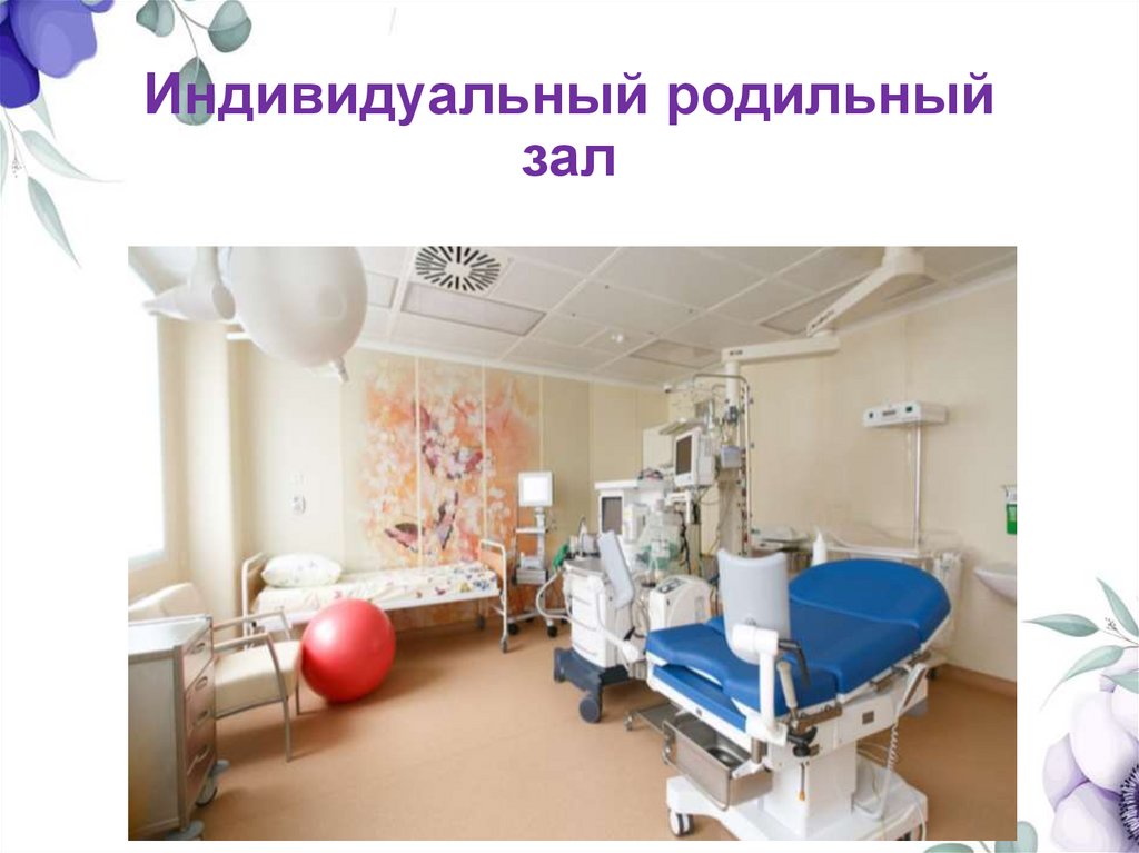 Индивидуальный родильный зал