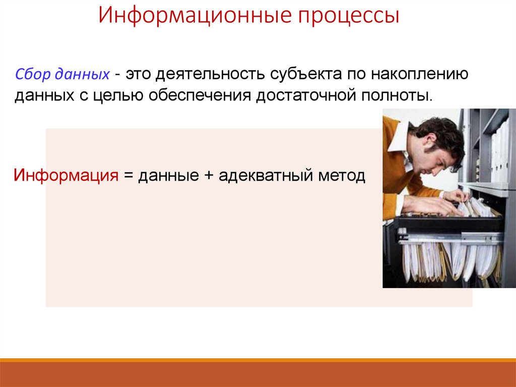 Информационные процессы