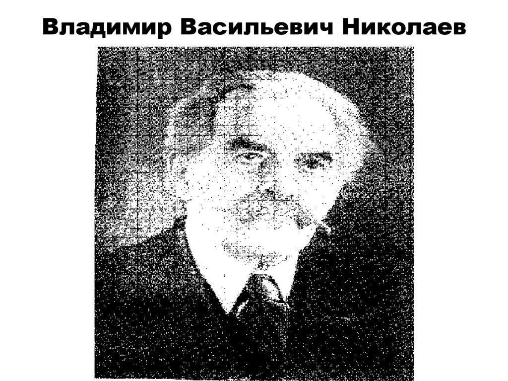 Владимир Васильевич Николаев