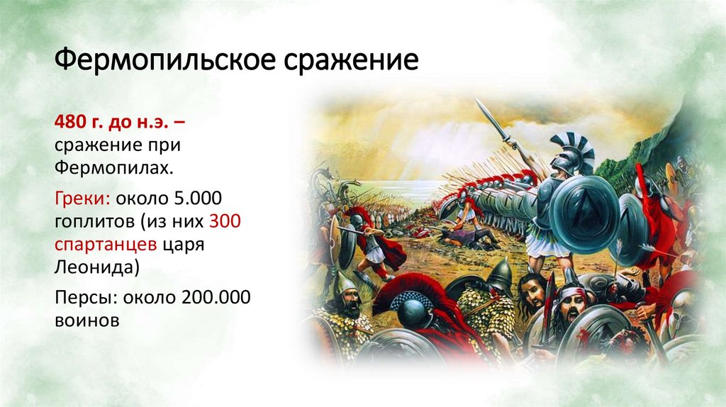 Фермопильское сражение