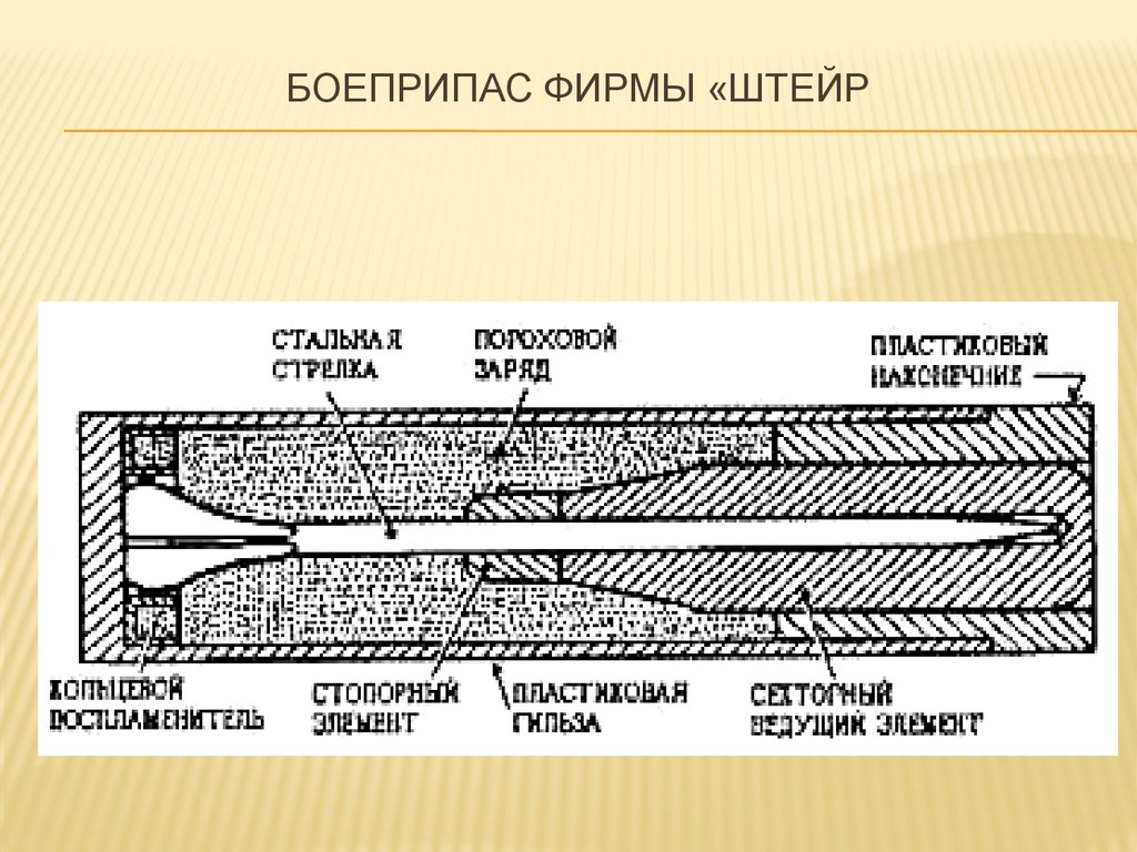 Боеприпас фирмы «Штейр