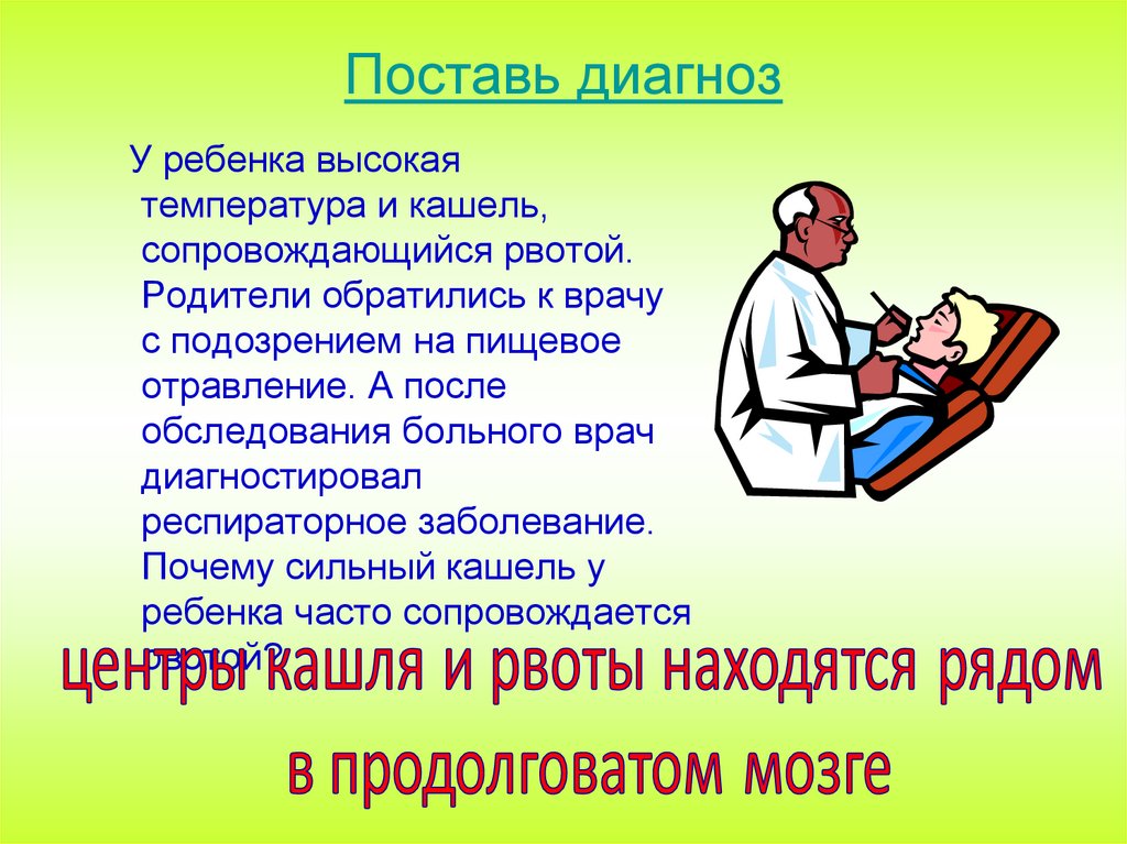 Поставь диагноз.