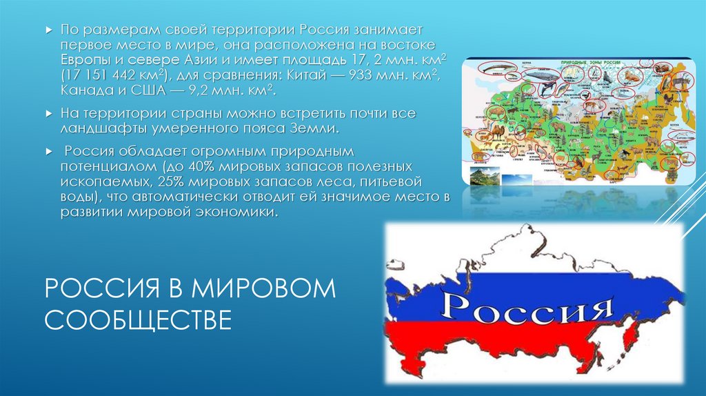Россия в мировом сообществе