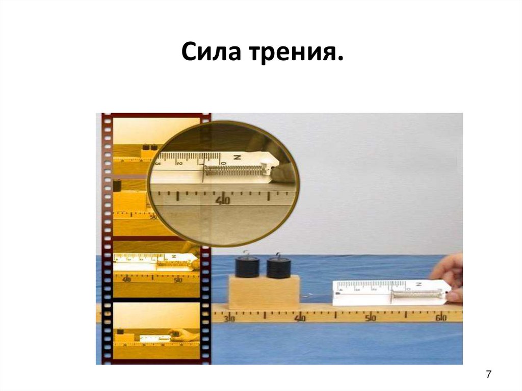 Сила трения.