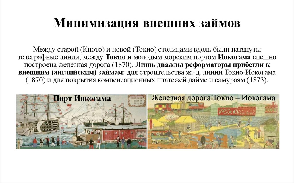 Минимизация внешних займов