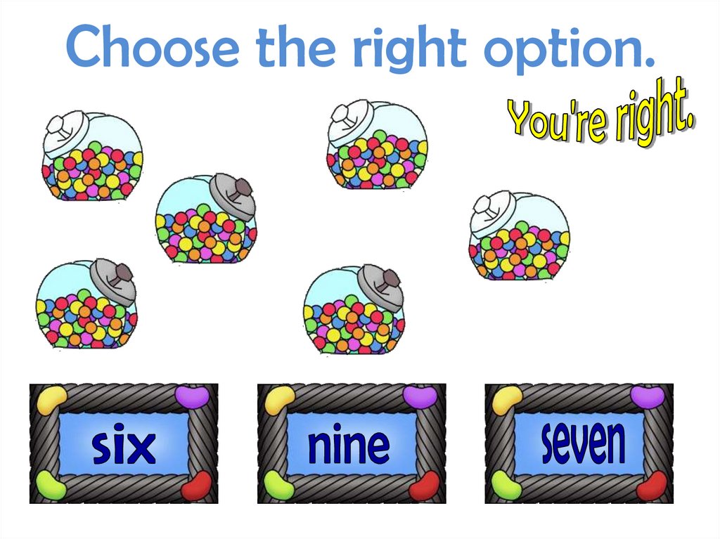 Choose the right option.