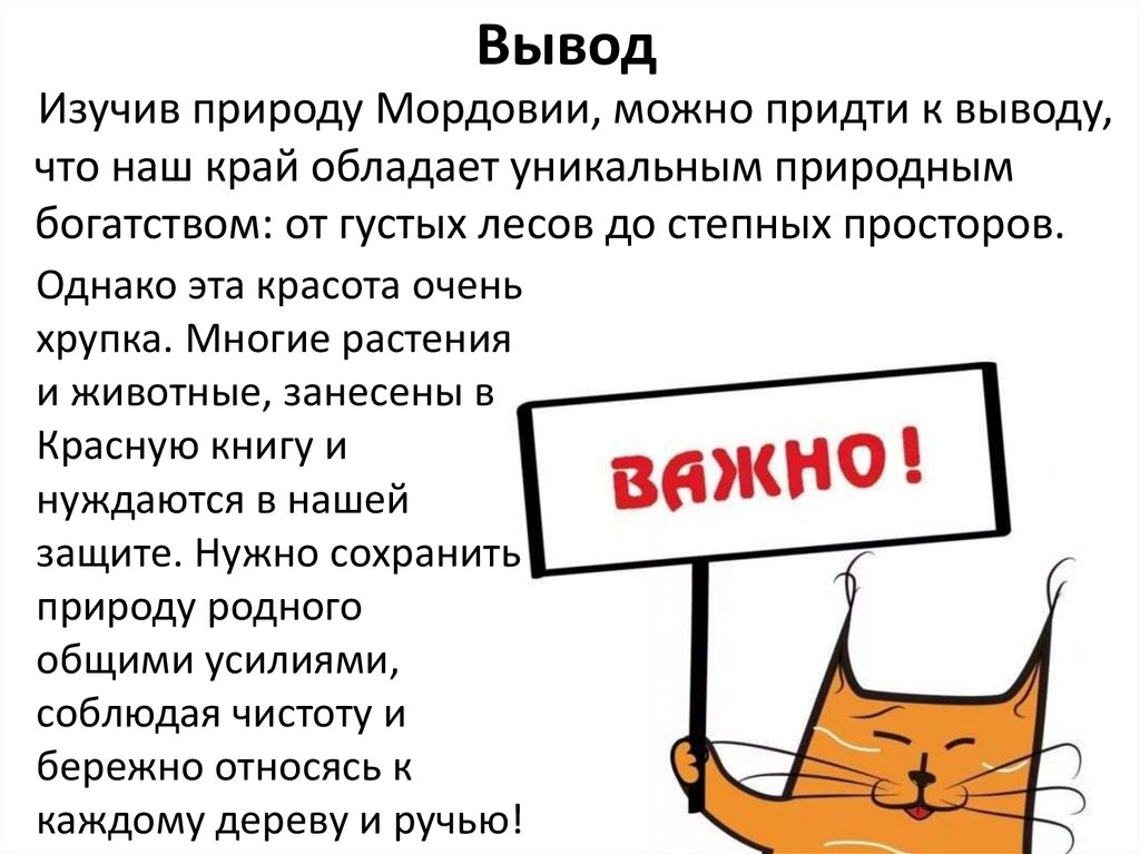 Вывод