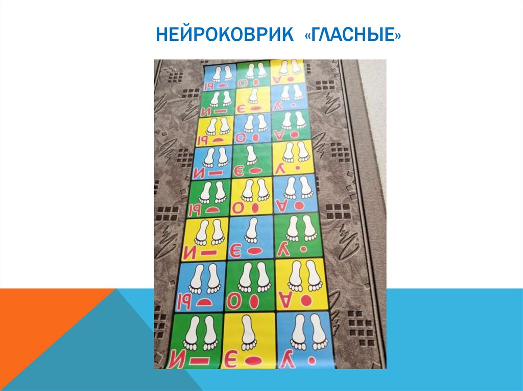 Нейроковрик «Гласные»