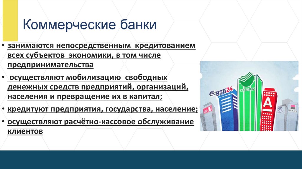 Коммерческие банки