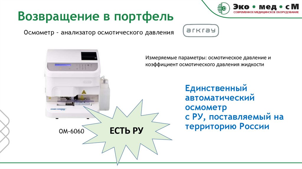 Возвращение в портфель