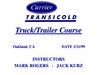 Truck/Trailer Course