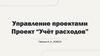 Управление проектами. Проект "Учёт расходов"