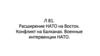 Л 81. Расширение НАТО на Восток. Конфликт на Балканах. Военные интервенции НАТО