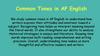 Common Tones in AP English