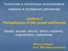 Геология и полезные ископаемые океана и полярных регионов. Pertophysics of the ocean sediments