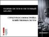 Лекция 5. Структура и самонастройка хозяйственных систем