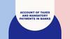Account of taxes and mandatory payments in banks