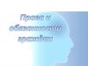 Права и обязанности граждан. Законодательное закрепление прав человека