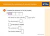 Understand the numerators of non-unit fractions