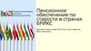 Пенсионное обеспечение по старости в странах БРИКС