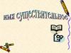 Имя  существительное