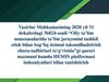 Vazirlar Mahkamasining 2020 yil 31 dekabrdagi №824-sonli Oliy ta’lim muassasalarida ta’lim jarayonini tashkil etish