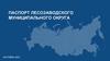 Паспорт Лесозаводского муниципального округа (сентябрь 2022)