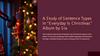 A Study of Sentence Types in " Everyday Is Christmas " Album by Sia