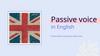 Passive voice in English