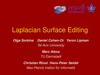 Laplacian Surface Editing