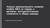 Анализ экономического влияния клубов NBA на города и регионы: методологические сложности и общие выводы