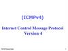 Internet Control Message Protocol Version 4